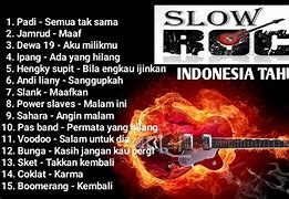 Free Download Lagu Slow Rock Indonesia Tahun 90An