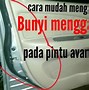 Pintu Mobil Avanza Tidak Bisa Dibuka